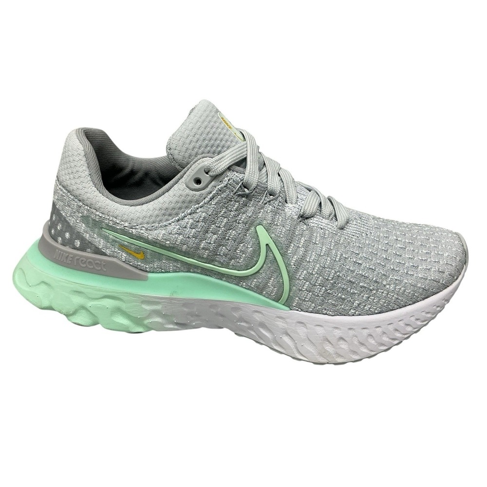 Nike React Infinity Run Flyknit 3 Running Platinum Mint DD3024-007 Women Size 6